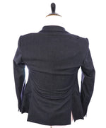 EMPORIO ARMANI - "M LINE" Drop 8 Soft Denim Blue Suit W Pick Stitching - 34R