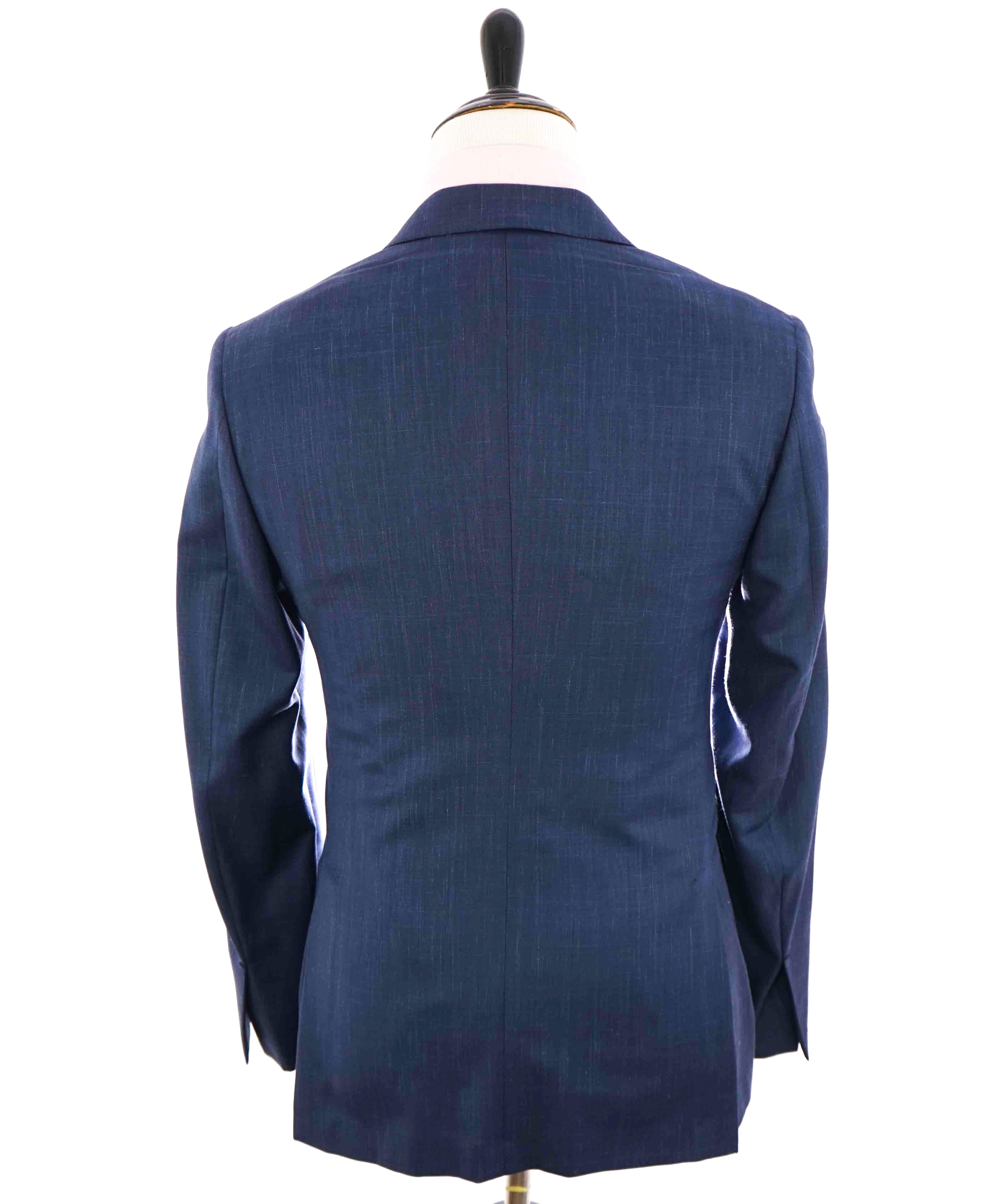 $3,290 ERMENEGILDO ZEGNA- “TORFEO SUMMER” Baby Blue W/SLK/L Blazer- 38R