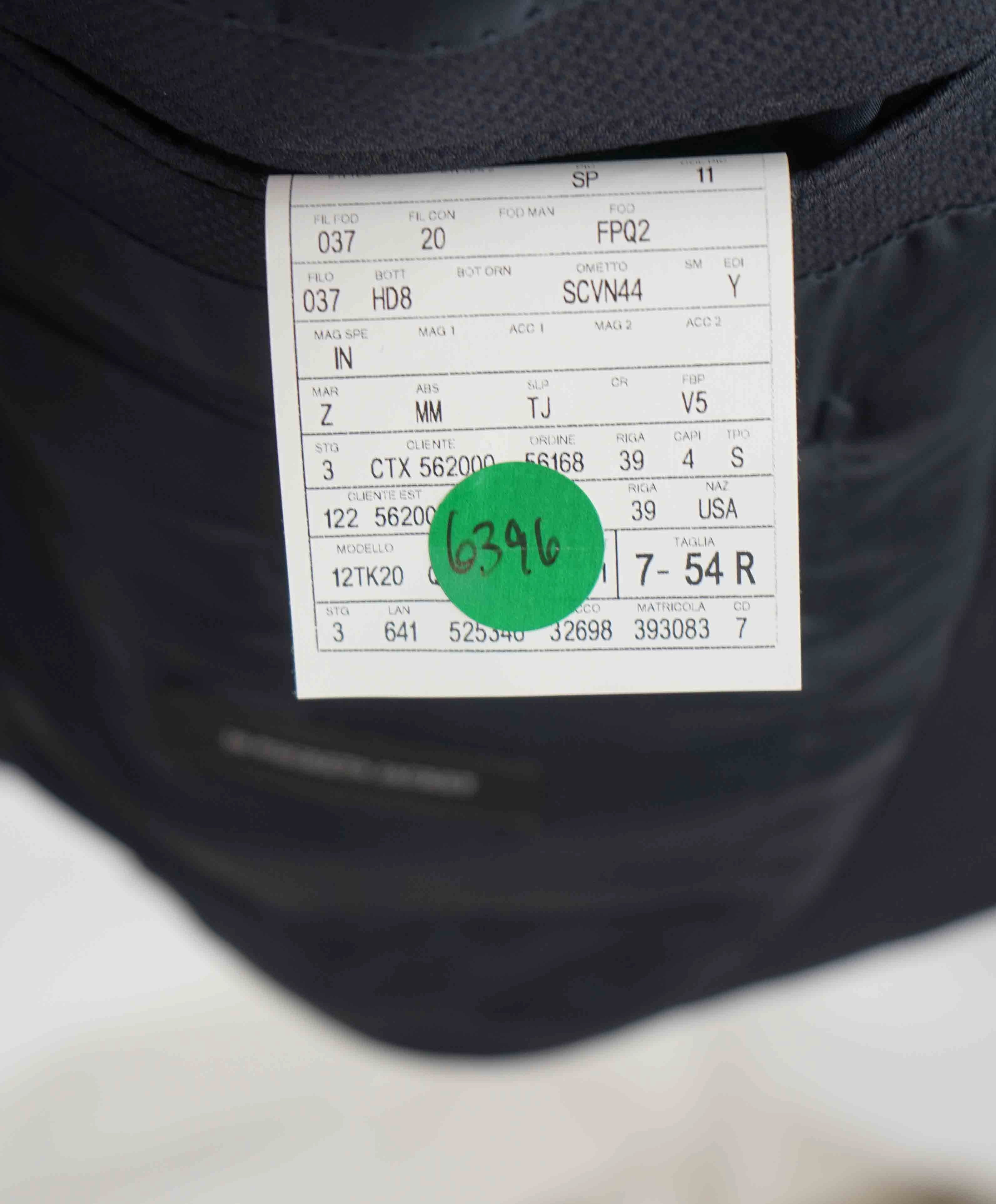 $3,295 ERMENEGILDO ZEGNA - "TROFEO COMFORT" Blue 10 POCKET Blazer - 44R