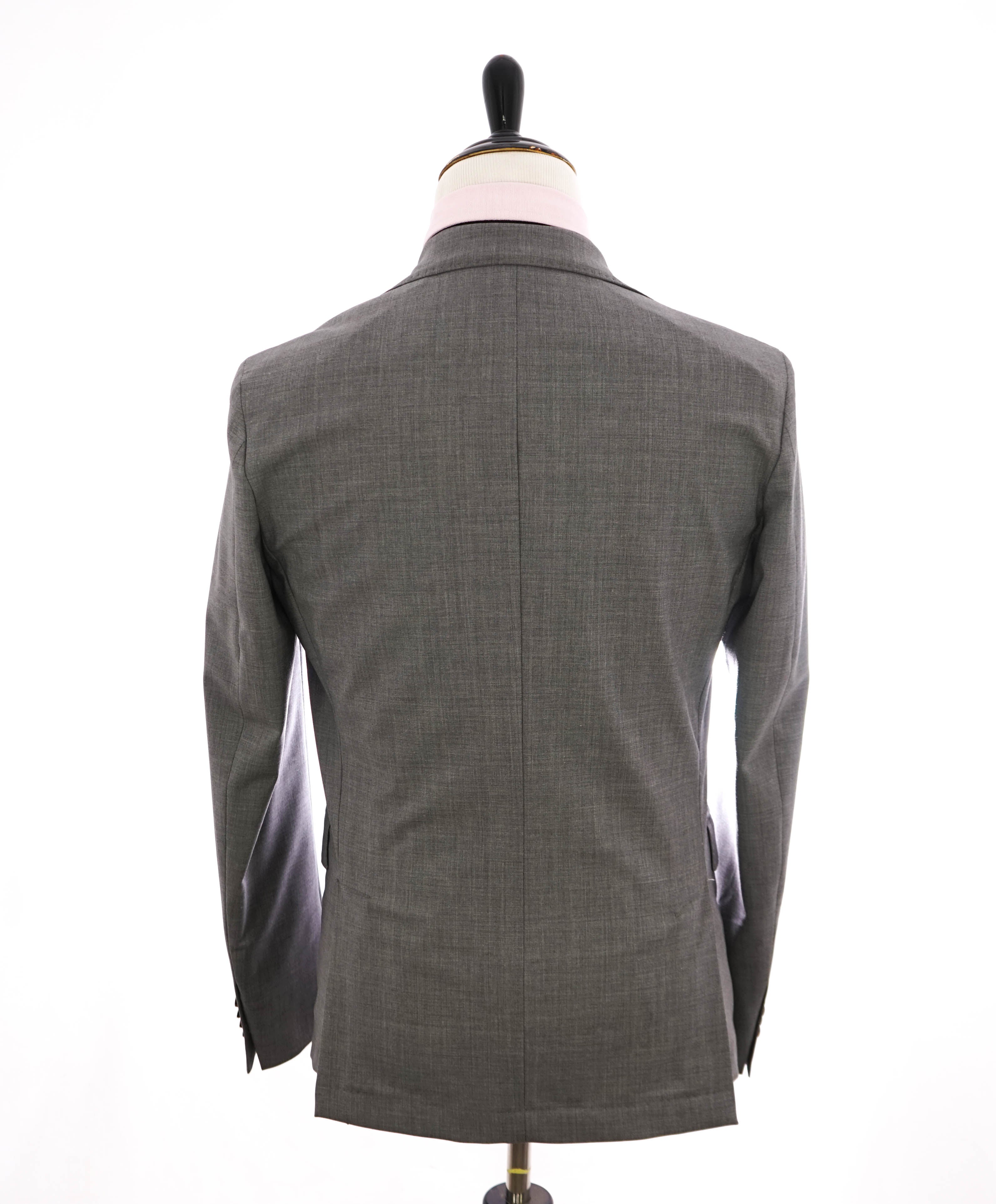 ELEVENTY - Gray Wool * CLOSET STAPLE * 2-Button Blazer - 38 (48 EU)