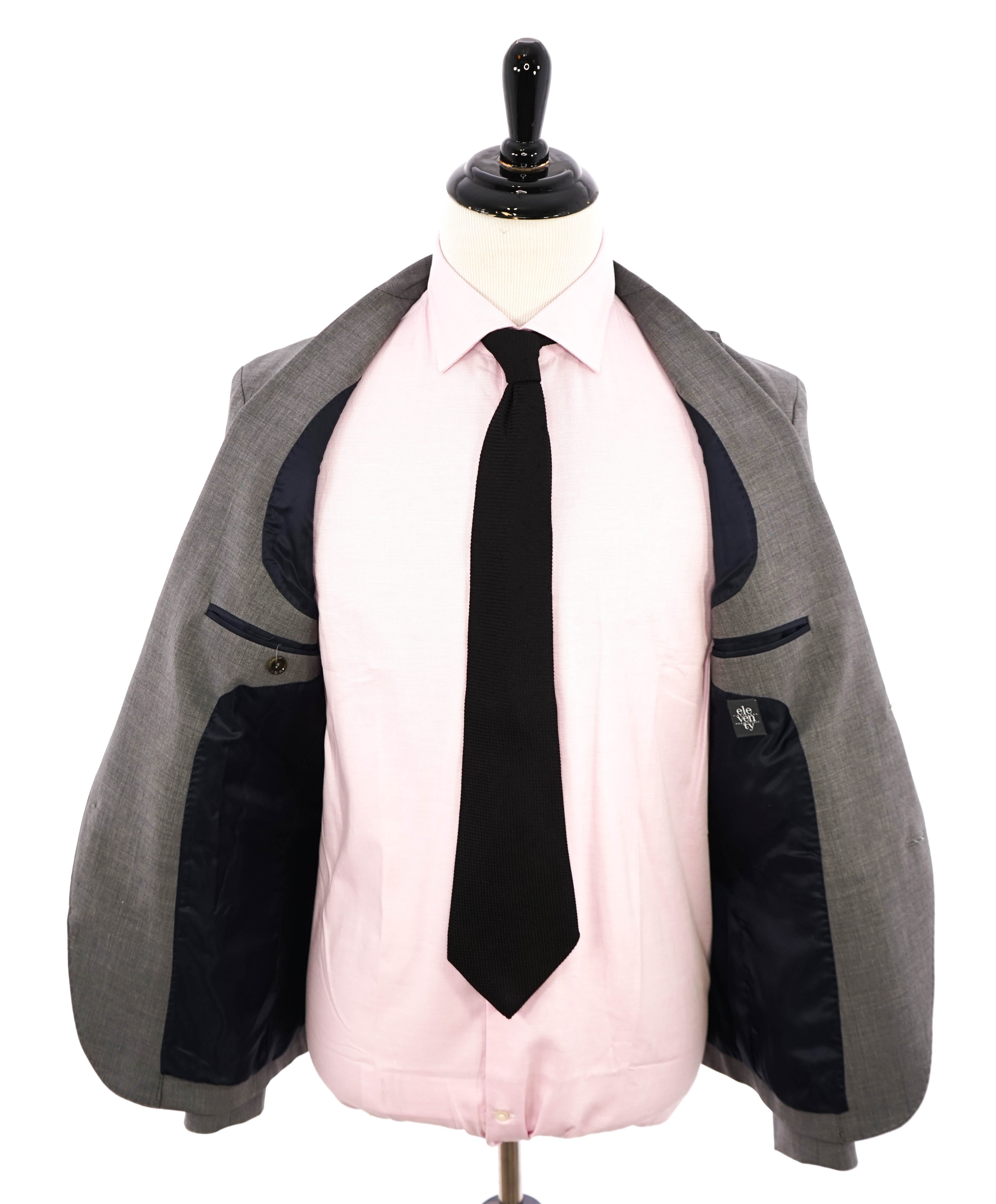 ELEVENTY - Gray Wool * CLOSET STAPLE * 2-Button Blazer - 38 (48 EU)