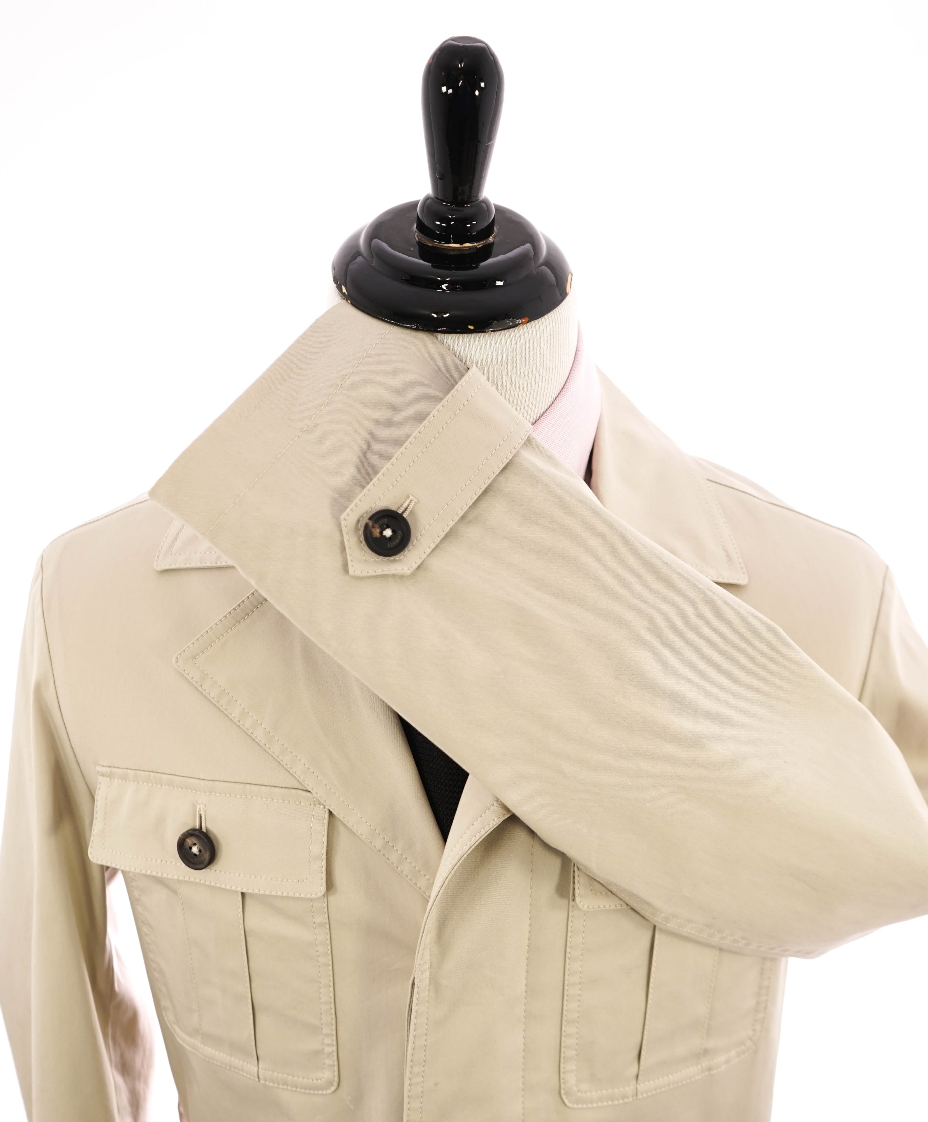 ELEVENTY - Single-Breasted COTTON Safari Cargo Suit - 40R