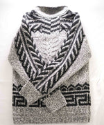 $695 RAG & BONE - "COWICHAN" ALPACA WOOL Fair Isle Cardigan Sweater - XS