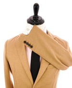 ELEVENTY - Camel Micro Stripe Wool & Cotton Notch Blazer - 40 (50 EU)