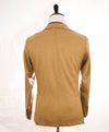 ELEVENTY - Camel Micro Stripe Wool & Cotton Notch Blazer - 40 (50 EU)