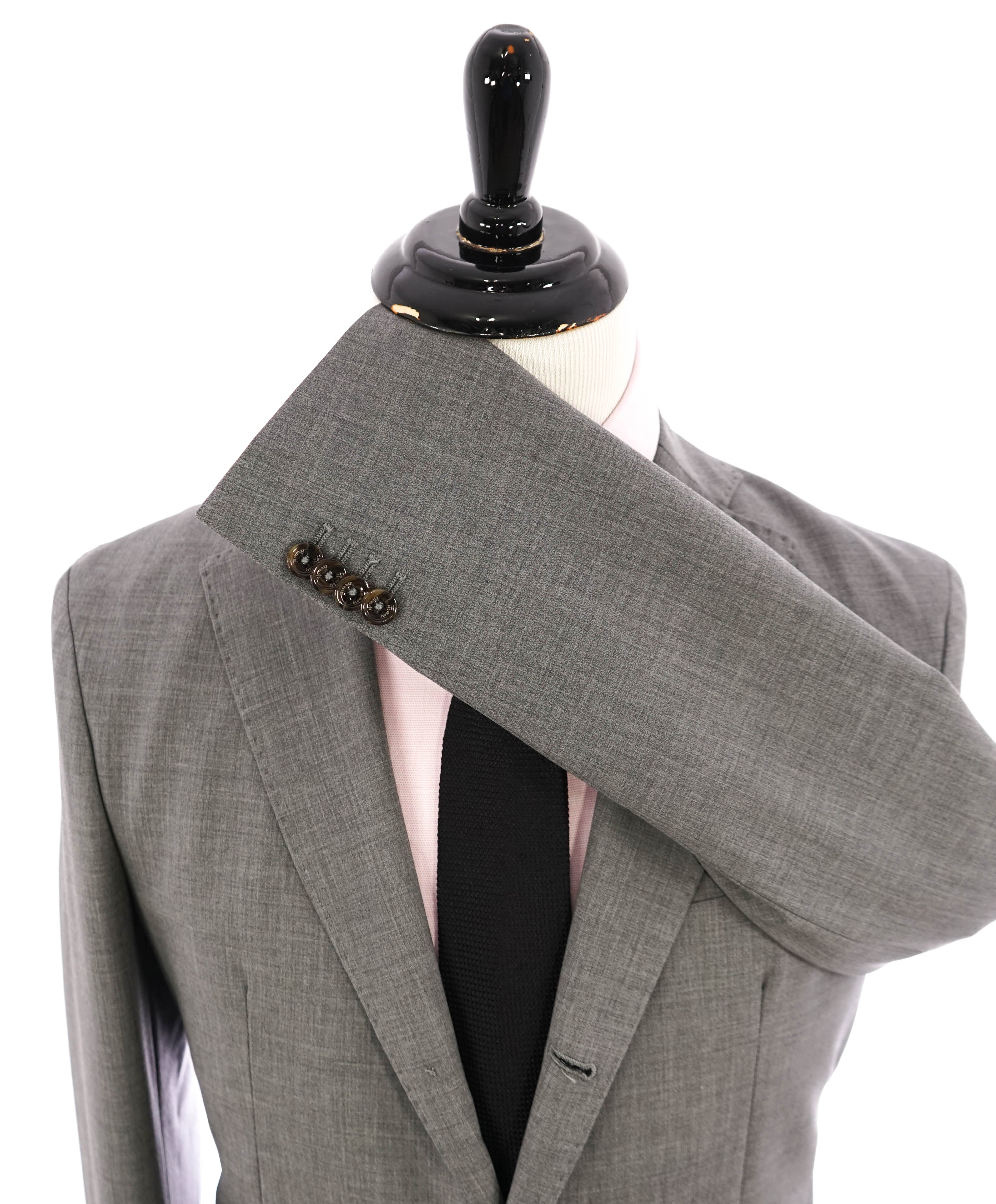 ELEVENTY - Gray Wool & Elastane Performance Blazer - 36 (46 EU)