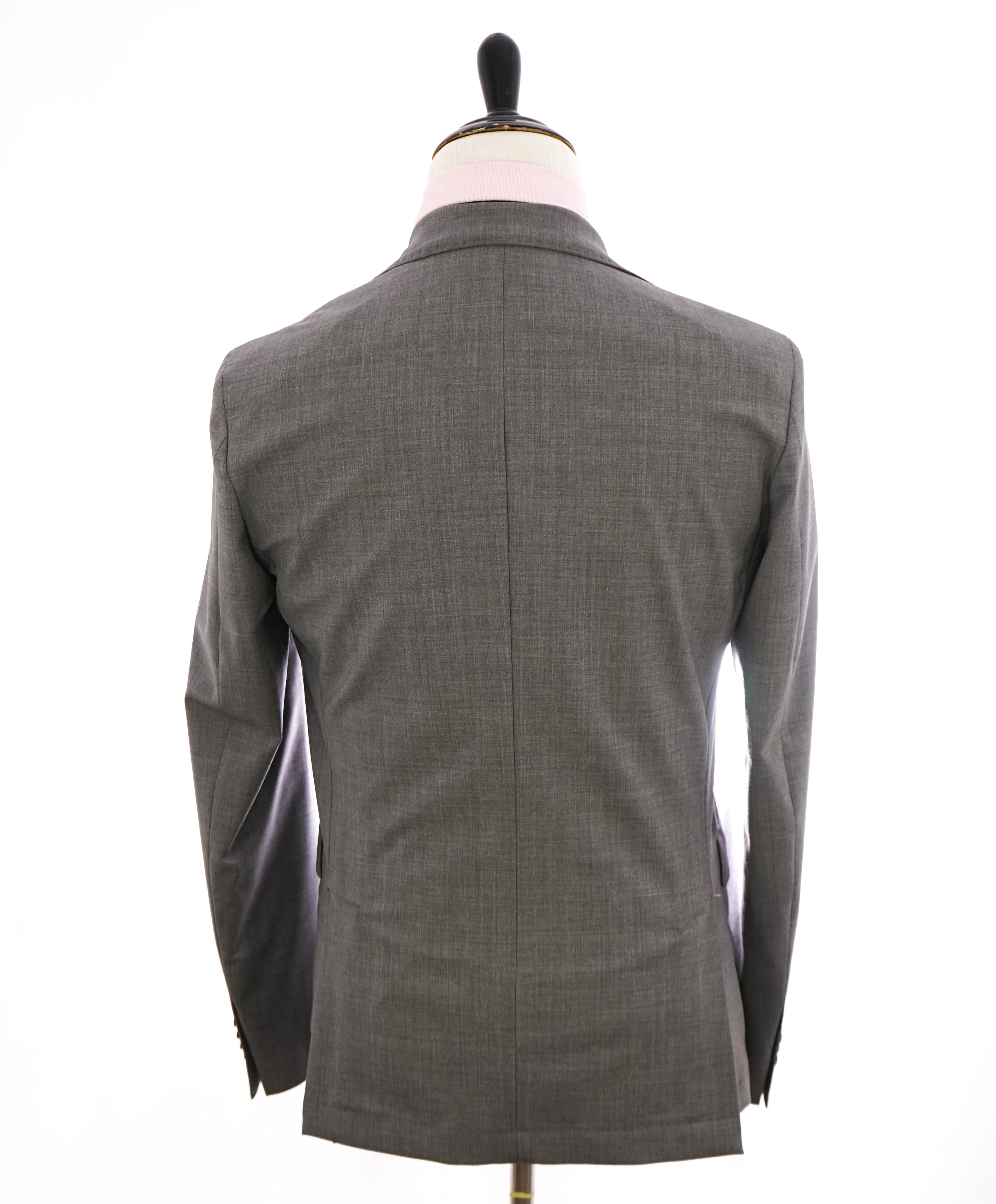 ELEVENTY - Gray Wool & Elastane Performance Blazer - 36 (46 EU)