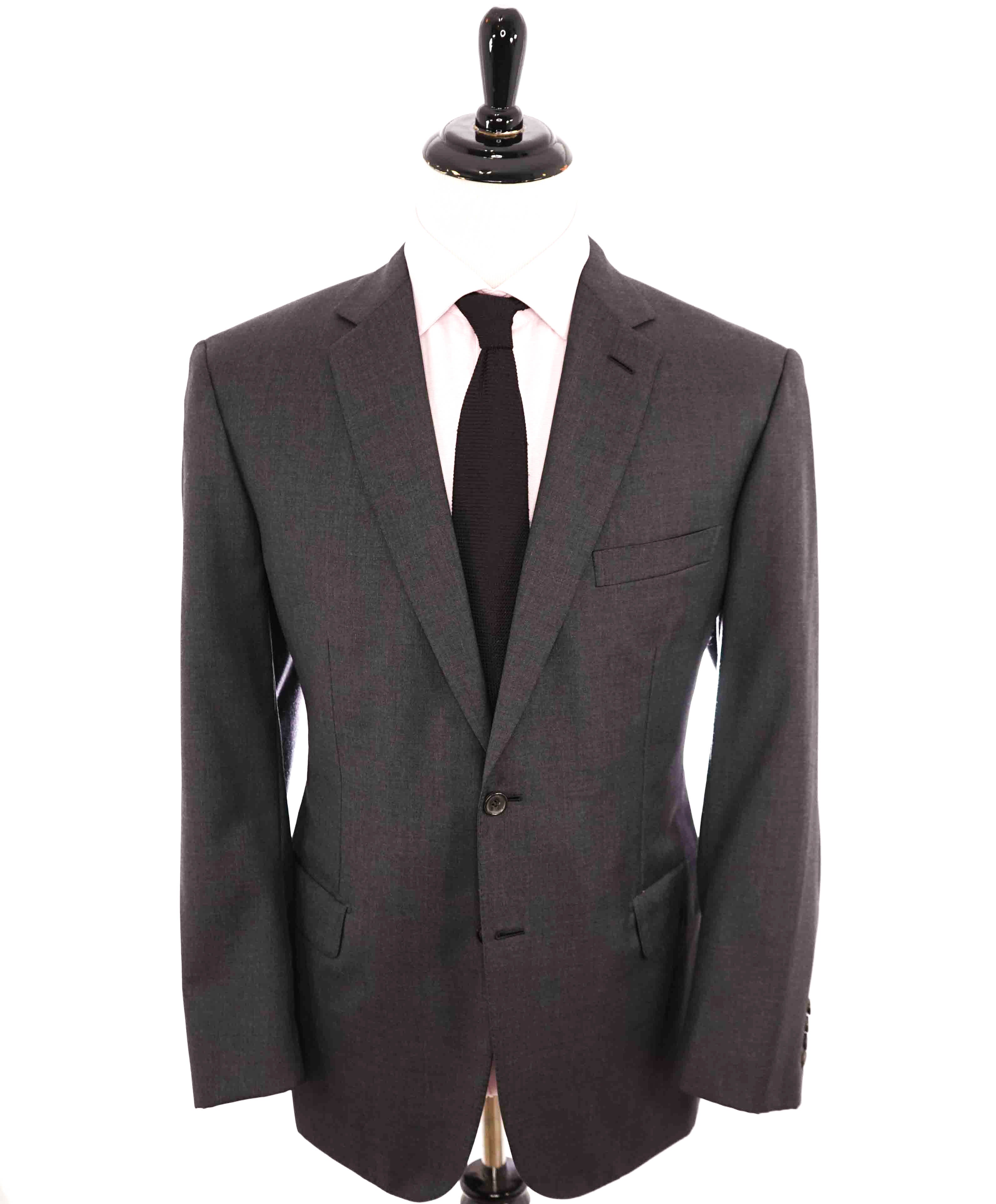 $5,395 BRIONI - Charcoal 2-Button Hand Made In Italy Blazer- 44R US