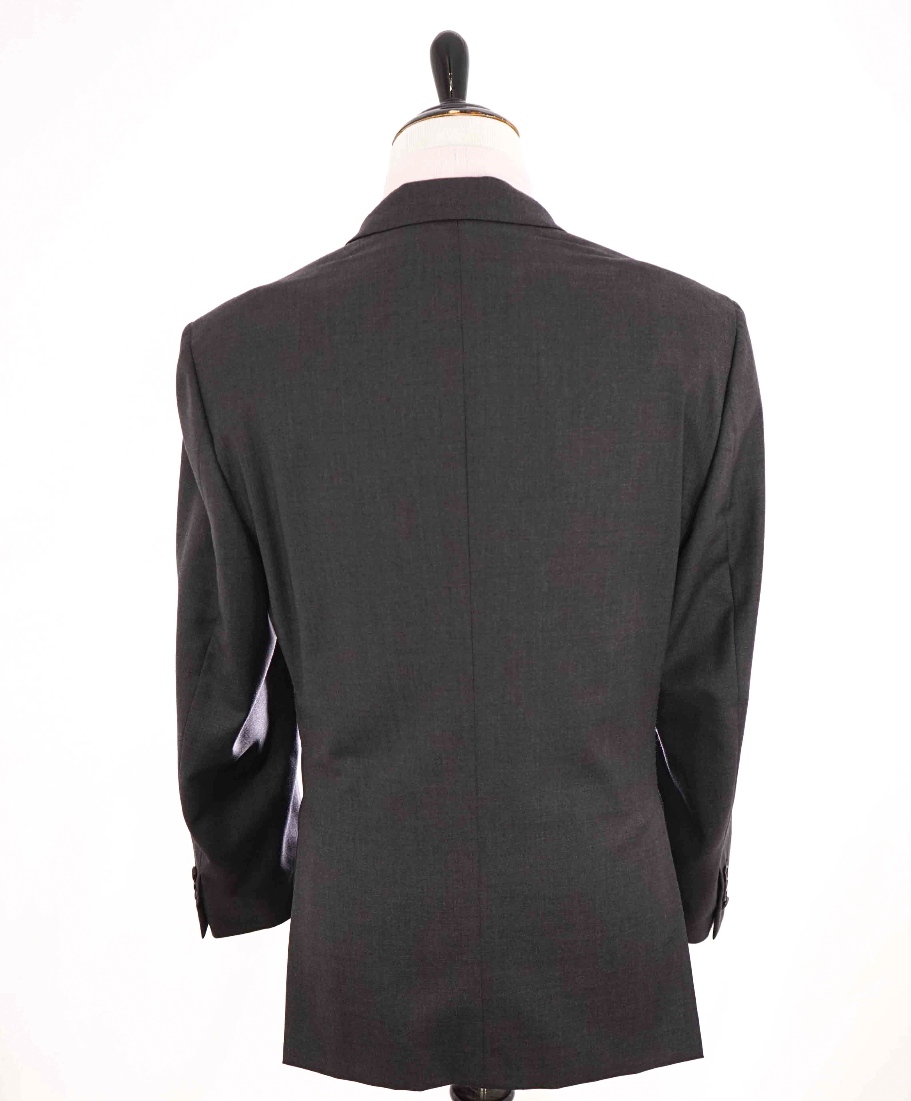 $5,395 BRIONI - Charcoal 2-Button Hand Made In Italy Blazer- 44R US