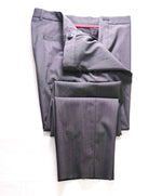 $295 HUGO BOSS - Gray PERFORMANCE STRETCH Flat Front Dress Pants - 34W