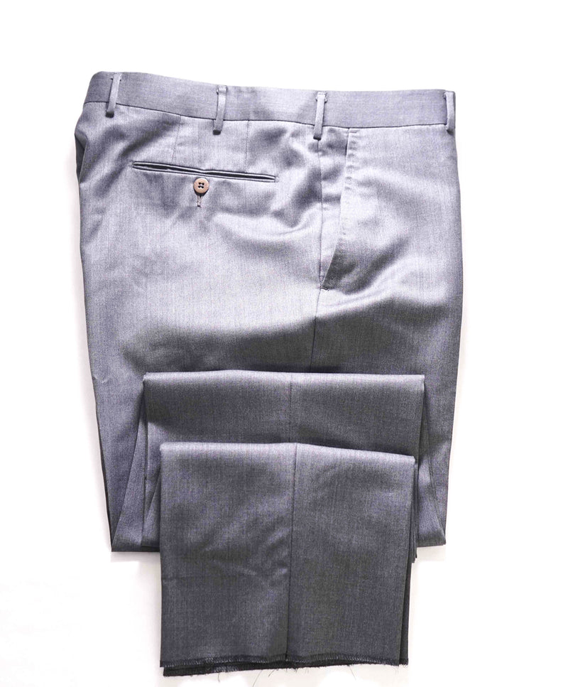 $795 ERMENEGILDO ZEGNA - "MICGRY" REG Gray Dress Pants - 34W (50EU)