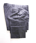 $895 ERMENEGILDO ZEGNA - TROFEO SILK/WOOL Check Dress Pants- 42W (56EU)