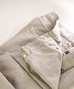 $720 BRUNELLO CUCINELLI -NWD 5-Pocket Beige Jeans Leather Tag- 36W (52EU)