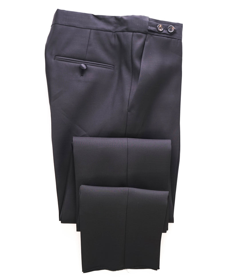 DSQUARED2 - SILK/WOOL *SIDE TABS* Premium Flat Front Dress Pants - 30W