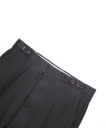 DSQUARED2 - SILK/WOOL *SIDE TABS* Premium Flat Front Dress Pants - 30W