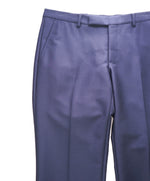 Z ZEGNA - Navy Blue *CLOSET STAPLE* Flat Front Wool Dress Pants - 34W