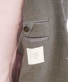 $1,195 ELEVENTY - Notch Lapel Gray Semi-Lined Patch Pocket Blazer - 40 US (50EU)