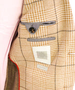 $1,095 ELEVENTY - Cotton/Wool Check Windowpane Jacket Blazer - 40 (50 EU)