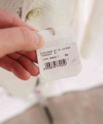 $1,245 ELEVENTY - White Linen Wide Knit Jacket Blazer- 40 (50EU)