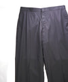 ISAIA - Pure Wool "AQUASPIDER" Black Tux Dress Pants Flat Front- 34W (52 8 EU)