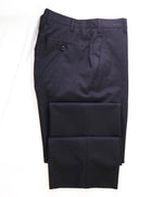 GIORGIO ARMANI - *CLOSET STAPLE* Navy Blue Flat Front Dress Pants - 36W
