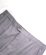 GIORGIO ARMANI - Gray Classic Check Flat Front Dress Pants - 36W