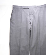 POLO RALPH LAUREN - *SIDE TABS* Flat Front Light Gray Wool Dress Pants - 36W