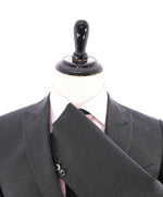 $1,895 ARMANI COLLEZIONI - Peak Lapel Charcoal Gray Suit "Slim Drop 8"- 42R