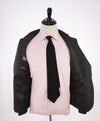 $1,895 ARMANI COLLEZIONI - Peak Lapel Charcoal Gray Suit "Slim Drop 8"- 46R