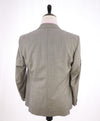 CORNELIANI - "Super 150's Extrafine" Double Breasted 16,25 Micron Gray Suit - 40R