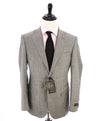 CORNELIANI - "Natural Stretch" LEADER Gray Chalk Stripe Suit - 38R