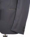 Z ZEGNA - Navy Blue Textured Fabric Drop 8 Tuxedo Suit - 40L