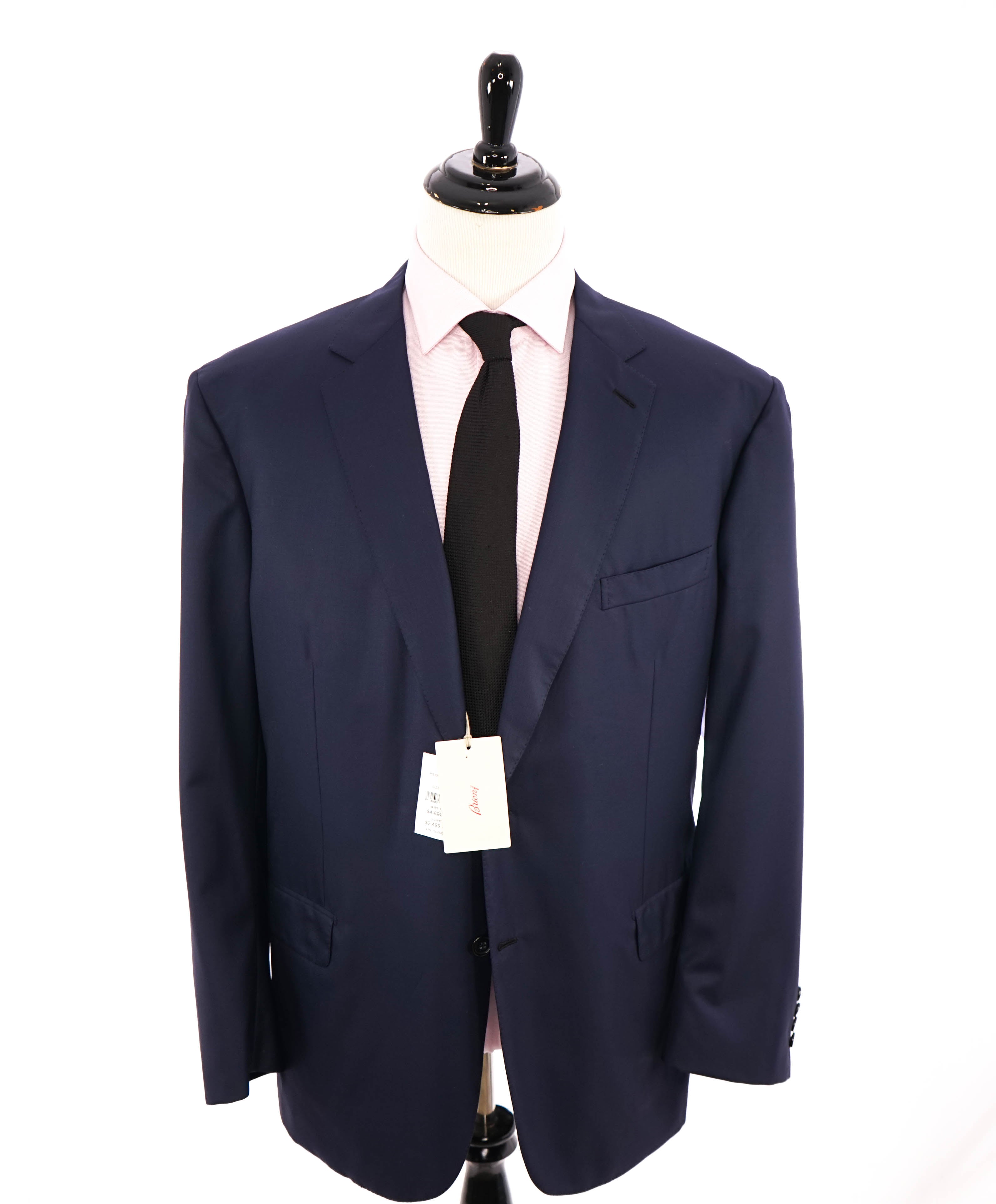BRIONI - NAVY 160'S 2-Button "COLOSSEO" Hand Made In Italy Blazer - 52R US