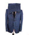 ERMENEGILDO ZEGNA -"TROFEO 600" *Chalk Stripe* Blue Silk Suit - 38S