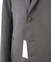 ARMANI COLLEZIONI - Classic Gray Charcoal Notch Lapel Suit - 48R