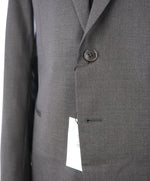 ARMANI COLLEZIONI - Classic Gray Charcoal Notch Lapel Suit - 48R
