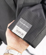 ERMENEGILDO ZEGNA - "15 MILMIL 15" Black Check Plaid Premium Fabric Suit - 40R