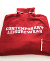 $1,195 ELEVENTY - *PURE CASHMERE* Red Leisure Turtleneck Ribbed Sweater - M