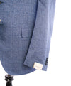 CORNELIANI - Baby Blue WOOL/COTTON/SILK Semi-Lined Notch Suit - 44R