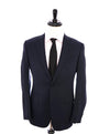 ERMENEGILDO ZEGNA - "Cool Effect" Blue Oxford Royal Weave Blazer - 40R