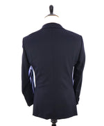 ERMENEGILDO ZEGNA - "Cool Effect" Blue Oxford Royal Weave Blazer - 40R