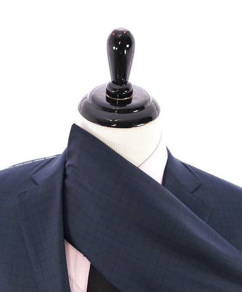 ERMENEGILDO ZEGNA - "15 MILMIL 15" Blue Check Plaid Premium Fabric Suit - 40S