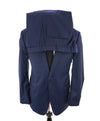 ARMANI COLLEZIONI - Tonal Royal Blue Textured Suit "G Line " -  44R