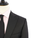 ERMENEGILDO ZEGNA - By SAKS FIFTH AVENUE "Peak" Black Tuxedo Suit - 42L