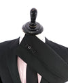 RALPH LAUREN BLACK LABEL - Notch Lapel Black Tuxedo Suit With Side Tabs - 40R