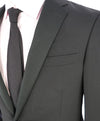 RALPH LAUREN BLACK LABEL - Notch Lapel Black Tuxedo Suit With Side Tabs - 40R