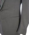 RALPH LAUREN BLACK LABEL - Notch Lapel Black Tuxedo Suit With Side Tabs - 40R
