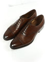 EDWARD GREEN -Iconic Cap-Toe Oxfords Burnished Brown - Hand Made - 8US