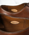 EDWARD GREEN -Iconic Cap-Toe Oxfords Burnished Brown - Hand Made - 8US