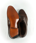 EDWARD GREEN -Iconic Cap-Toe Oxfords Burnished Brown - Hand Made - 8US